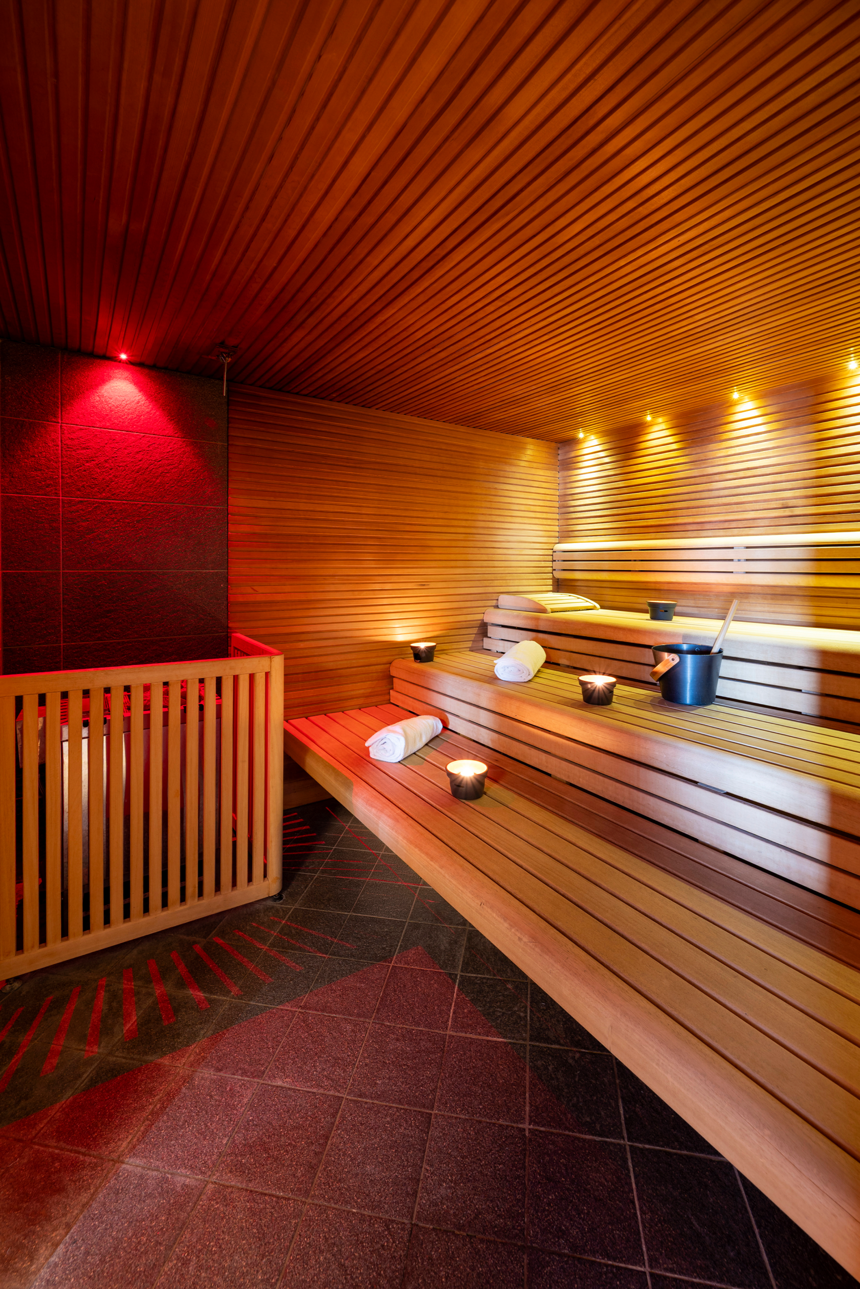 Sauna finlandese SPA La Mirandola Passo del Tonale